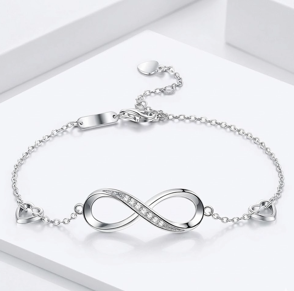 The Eternal Bond Infinity Bracelet | S925 Sterling Silver