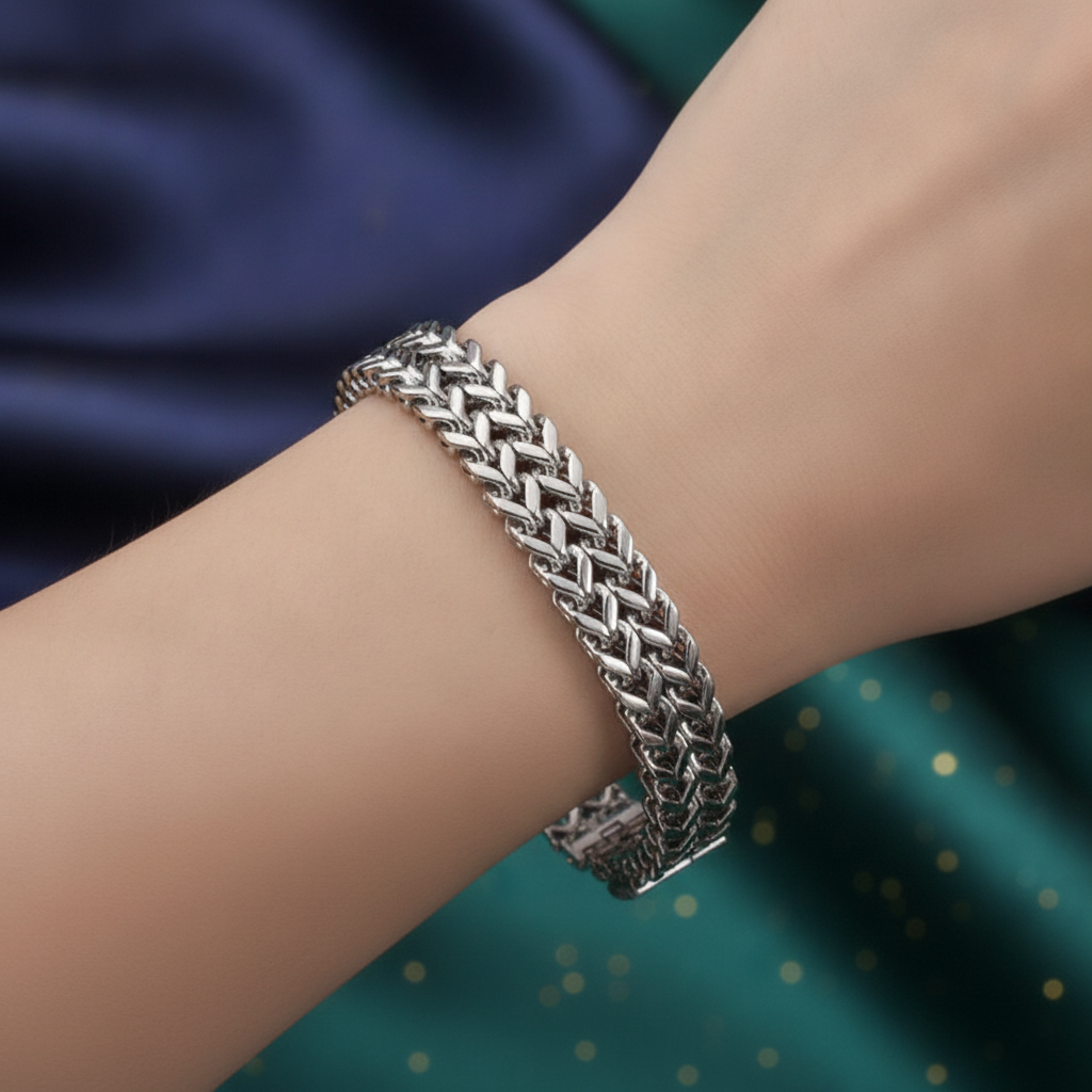 Modern Titanium Steel Band Bracelet