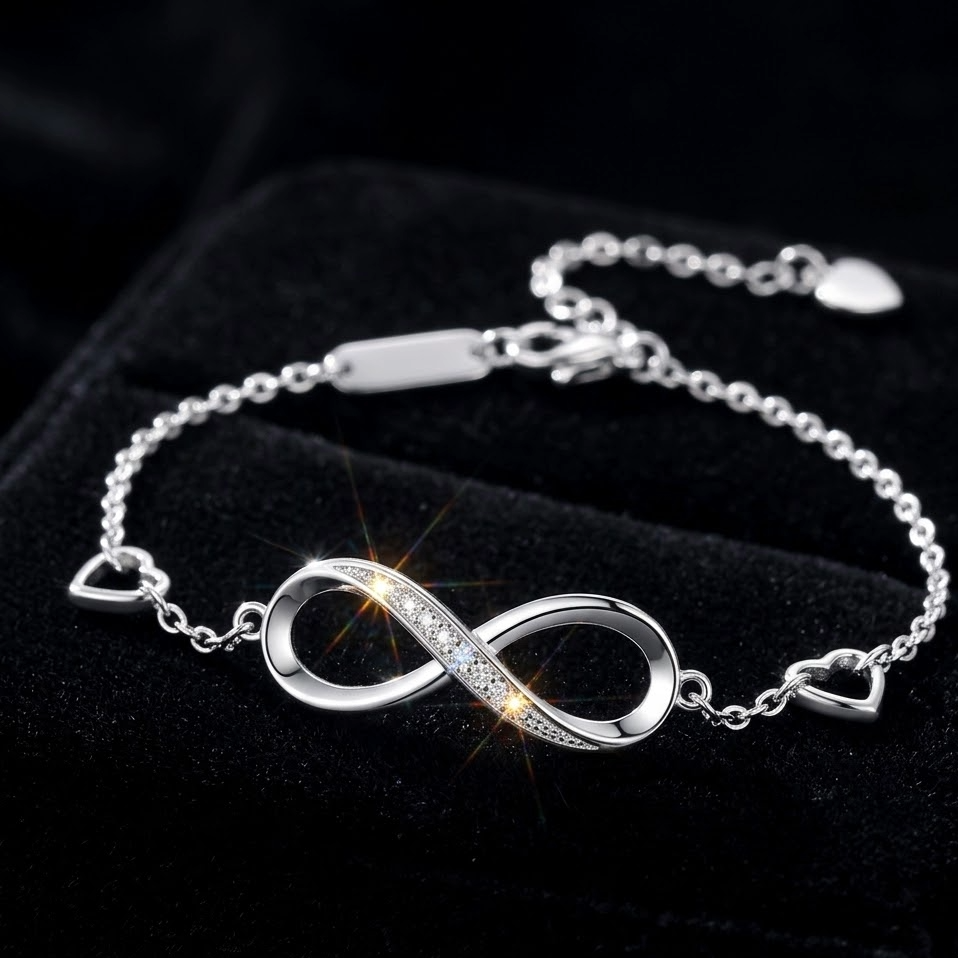 The Eternal Bond Infinity Bracelet | S925 Sterling Silver