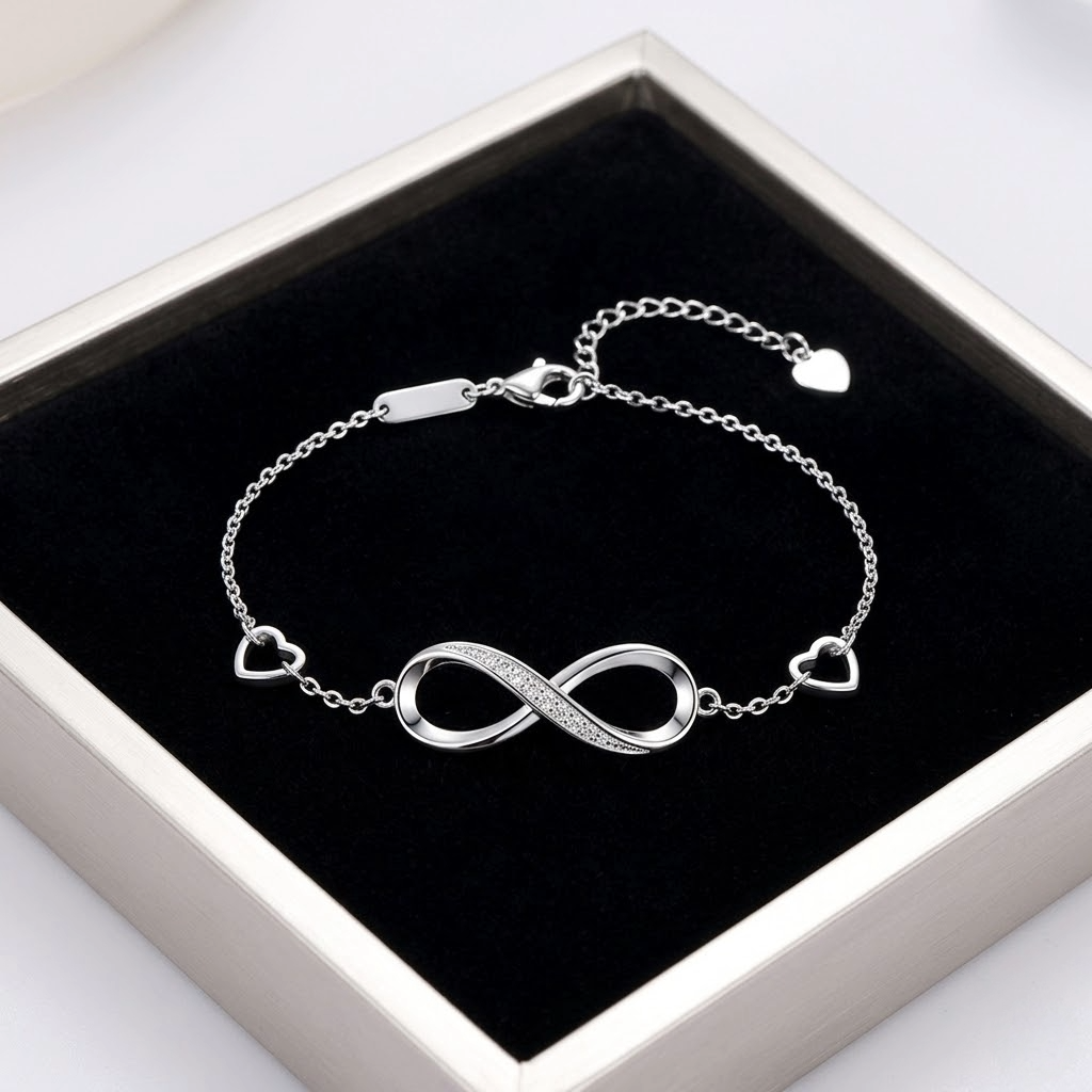 The Eternal Bond Infinity Bracelet | S925 Sterling Silver