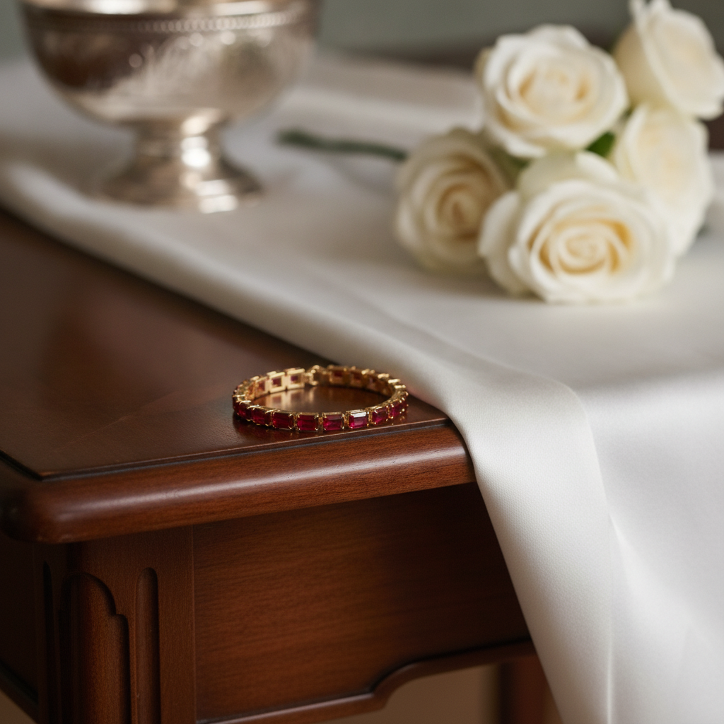 Elegant Zirconia Crystal Bangle Bracelet for Women Plated Alloy Fashion Jewelry