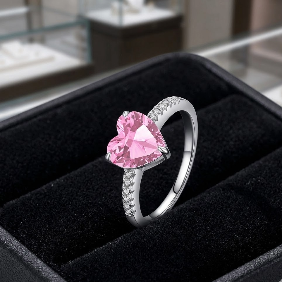 Sterling Silver Love Ring