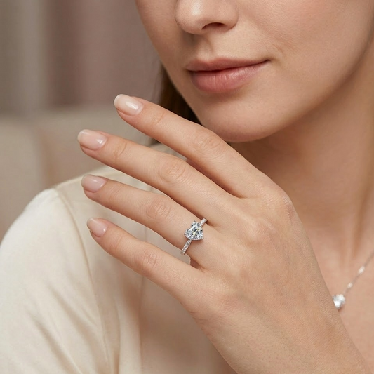 Sterling Silver Love Ring