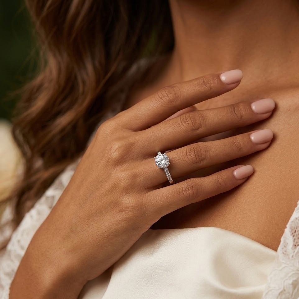 The Seraphina Crown Ring | S925 Sterling Silver & Pavé Zirconia