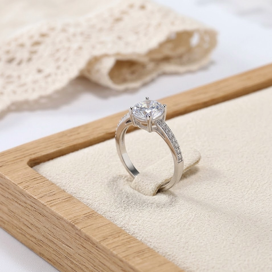 The Seraphina Crown Ring | S925 Sterling Silver & Pavé Zirconia