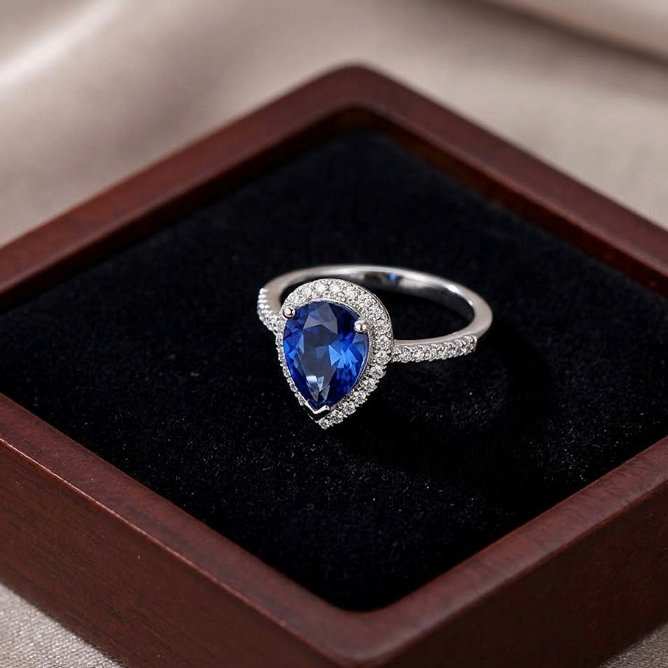 The Sovereign Solitaire Ring | Pure 925 Sterling Silver