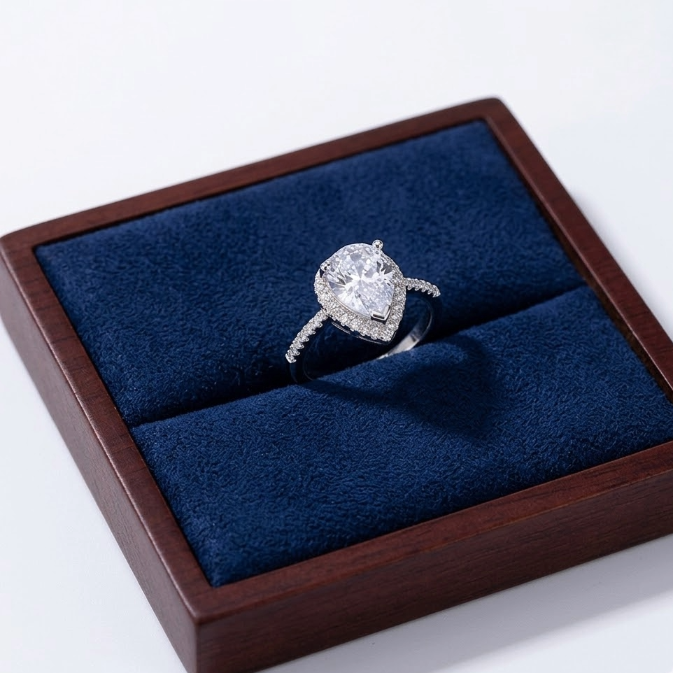 The Sovereign Solitaire Ring | Pure 925 Sterling Silver