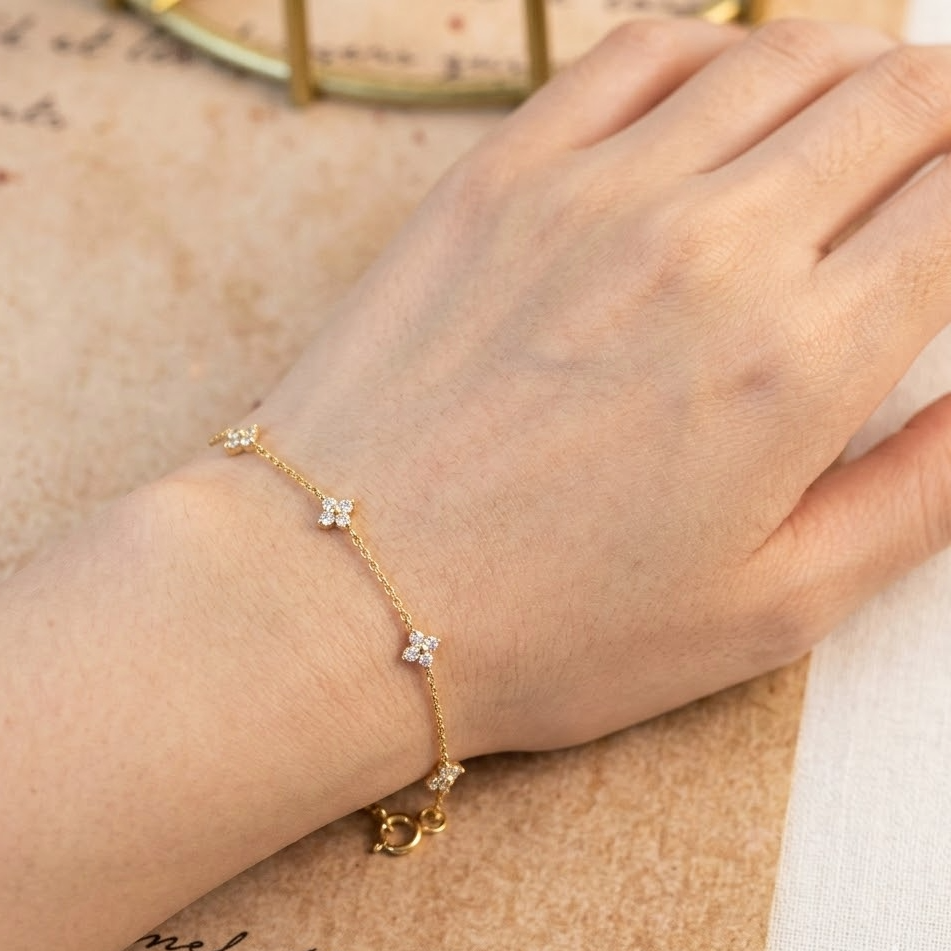 The Primrose Station Bracelet | 18K Gold Vermeil