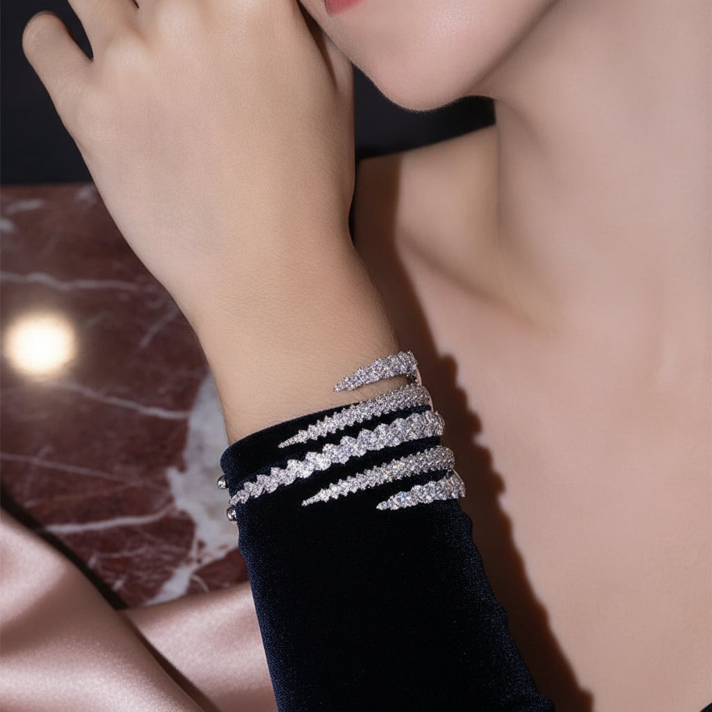 Personalized Zircon Geometric Design Bracelet